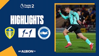 PL2 Highlights Leeds 1 Albion 1 [upl. by Tanney604]