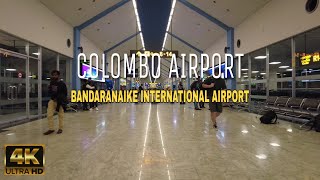 Colombo Airport Walk Tour 2023 4K Bandaranaike International Airport  Colombo Sri Lanka [upl. by Lalise520]