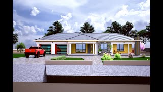 3Bedrooms Comfortable House  PLAN 2024 R127  251m² [upl. by Aciretahs]