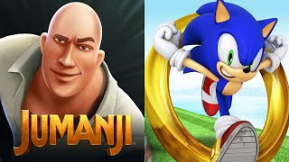 Sonic Dash  Charmy VS Jumanji Epic Run  Ruby amp Smolder iOS Android Gameplay [upl. by Cecile]