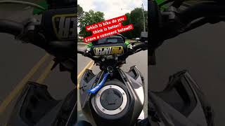 Z125 Vs Honda Grom [upl. by Allicirp]