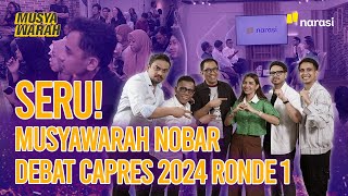 LIVE Musyawarah Nobar Debat Pilpres 2024  Musyawarah [upl. by Kirwin]