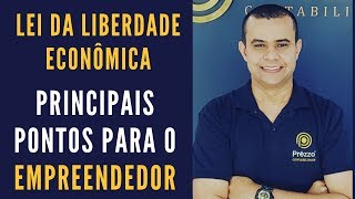 Lei da Liberdade Econômica  Principais Pontos para o Empreendedor  Lei 13874 [upl. by Lechar653]