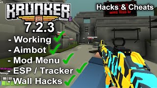 Krunkerio 723 Free Hacks amp Cheats WORKING [upl. by Annayt]