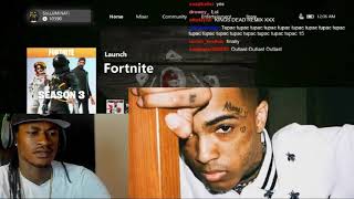 solluminati Reaction To XXXTentacion Shouting Out Imdontai AND FORTNITE HEEEEEE [upl. by Kaule7]