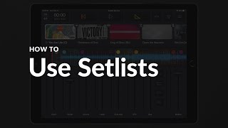 HOW TO  Use Setlists [upl. by Aicenaj]