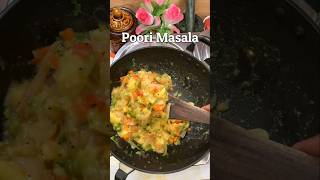 Best Side Dish for Poori Chapati  Poori Masala recipes cooking shorts [upl. by Alioz270]