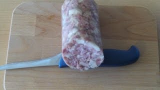 Hausmacher Sülzwurst Wurstherstellung [upl. by Cassius396]