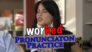 Pronunciation Practice 1 ED t [upl. by Dietsche]