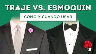 Traje versus Esmoquin Cómo usarlos amp dónde comprarlos  Diferencias de estilo claves [upl. by Berna305]