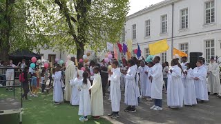 Chant denvoi  Messe du lundi de Pâques 2022 [upl. by Skippie]