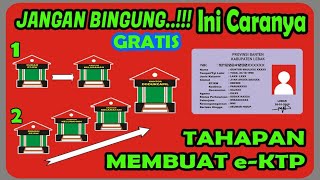 CARA PEMBUATAN eKTP BARU MUDAH DAN GRATIS SECARA OFFLINE [upl. by Resaec790]