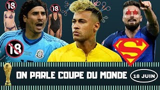 NEYMAR LE COIFFEUR LA PARTOUZE GAGNANTE GIROUD IS BACK  ON PARLE COUPE DU MONDE  18062018 [upl. by Hilliard796]