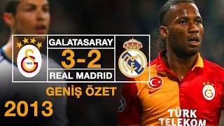 2013  Galatasaray 32 Real Madrid  Geniş Özet  Full HD [upl. by Derek650]