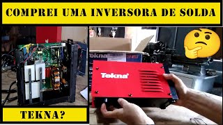 Inversora de solda TEKNA [upl. by Azar]