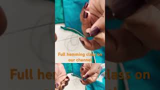 Hemming class hemming tutorial how howto [upl. by Eimaraj]