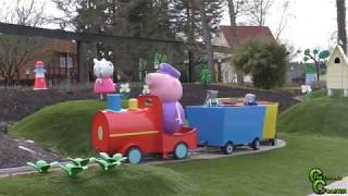 Heide Park Resort  Neuheit 2018  Peppa Pig Land [upl. by Ahsiekyt982]