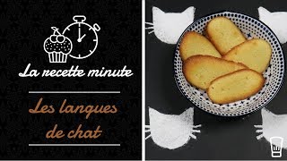 🍰 BISCUITS LANGUE DE CHAT 🍰 [upl. by Eirena]