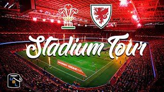 🏉 Principality Millennium Stadium Tour  The home of Welsh Rugby amp Wales Football ⚽ [upl. by Warford]