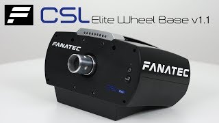 FANATEC CSL Elite Wheel Base V11  Sim Racing for PC  XBOX One ready [upl. by Llen727]