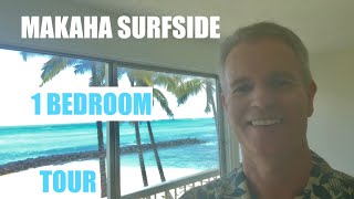 Makaha Surfside 1 Bedroom Condo Tour  Oceanfront Living Under 250000 [upl. by Hanforrd4]