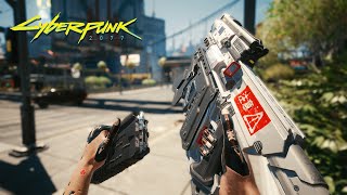 YINGLONG SMART SUB MACHINE GUN SMG ICONIC Weapon Showcase  Cyberpunk 2077 Gameplay [upl. by Gerhardine]