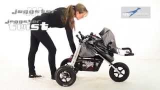 TFK Joggster III amp Joggster Twist Kinderwagen  die Falttechnik  Babyzeiten [upl. by Kciredorb]