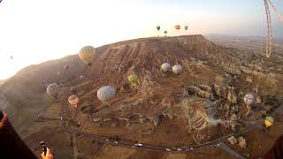 Cappadocia Hot Air Balloon Flight November 2020  Kapadokya [upl. by Llenyt]