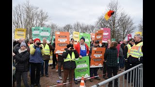 Bundeskanzler Olaf Scholz beim Spatenstich zum neuen Stadtteil Dietenbach [upl. by Patience]