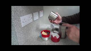 Stainless Steel Cooking Cup System for Preppers Survival and Bushcraft [upl. by Goodkin]