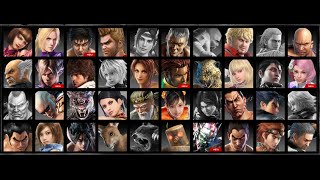 Tekken 6 all characters intros [upl. by Odlonyer]