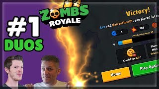 ZOMBS ROYALE iOS and Android AWESOME NEW Battle Royale on mobile [upl. by Otsedom]