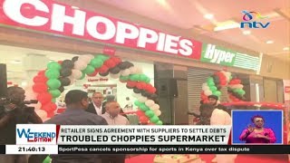 Choppies Supermarket signs agreement with suppliers to settle debts [upl. by Ytinav]