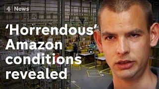 ExAmazon workers talk of horrendous conditions [upl. by Eldreeda]