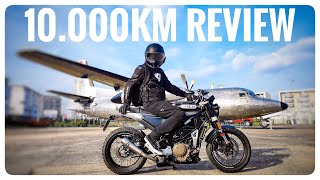 Husqvarna Svartpilen 401  10000km Review  Deutsch [upl. by Ameline58]