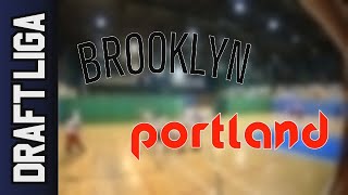 07 02 Brooklyn vs Portland – Draft Liga Środa D2 Zima 2023 24 r [upl. by Inal]