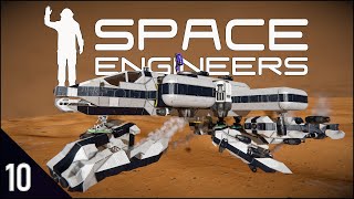 Space Engineers Escape From Mars Episode 10  Attacking the Neighbors [upl. by Cofsky]