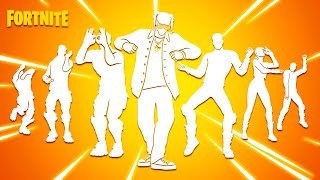 Top 100 Legendary Fortnite Dances amp Emotes [upl. by Shum]