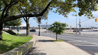 Staten Island New York USA  Morning Walk to Staten Island Ferry 4K HDR [upl. by Nitsur]