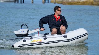 Parsun 3HP Electric Outboard Motor for Inflatable Boats and Dinghies [upl. by Aneg]