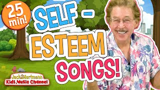 Selfesteem Songs for Kids  25 Minutes of Wellbeing Songs for Kids  Jack Hartmann [upl. by Iren453]