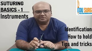 Master suturing techniques  Surgical skills workshop Part 1  Essential Instruments for Suturing [upl. by Holds815]