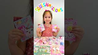 SQUISHMALLOWS TOYS UNBOXING for KIDS shorts VALENTINES GIFT [upl. by Natasha]