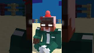 HELP Herobrine Rock Paper Scissors Minecraft Squid Game Animation Bones  Imagine Dragons shorts [upl. by Zachar226]