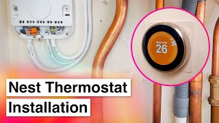 Installing a Google Nest Thermostat  InDepth UK  OpenTherm amp OnOff Control [upl. by Lyrahc]