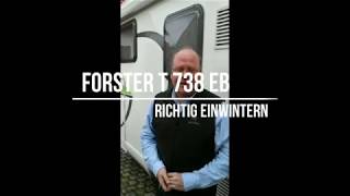 Forster T 738 EB richtig Einwintern  Entwässern  Tipps und Tricks  Winter  Tip [upl. by Frechette]