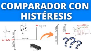 Aprende CÓMO Funciona un Comparador con HISTÉRESIS Schmitt Trigger  UTSOURCE [upl. by Lee]