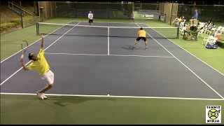 FitchJobe vs MaattaTribler FINALS HIGHLIGHTS  Oahu Club Mens Night Doubles 2016 [upl. by Flatto]