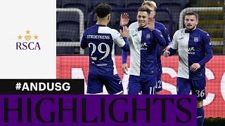 HIGHLIGHTS RSC Anderlecht  Eupen  20232024 [upl. by Allevon421]