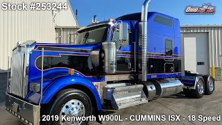 2019 KENWORTH W900L  253244  129999 [upl. by Annaert]